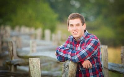 Avery County High School Senior Portrait and Cinemagraph